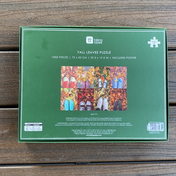 Set of 2 “Perfectly Puzzling” Fall Themed 1000 piece Puzzles - Picture 5 of 5